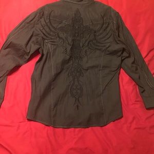 Shirt too small for me.